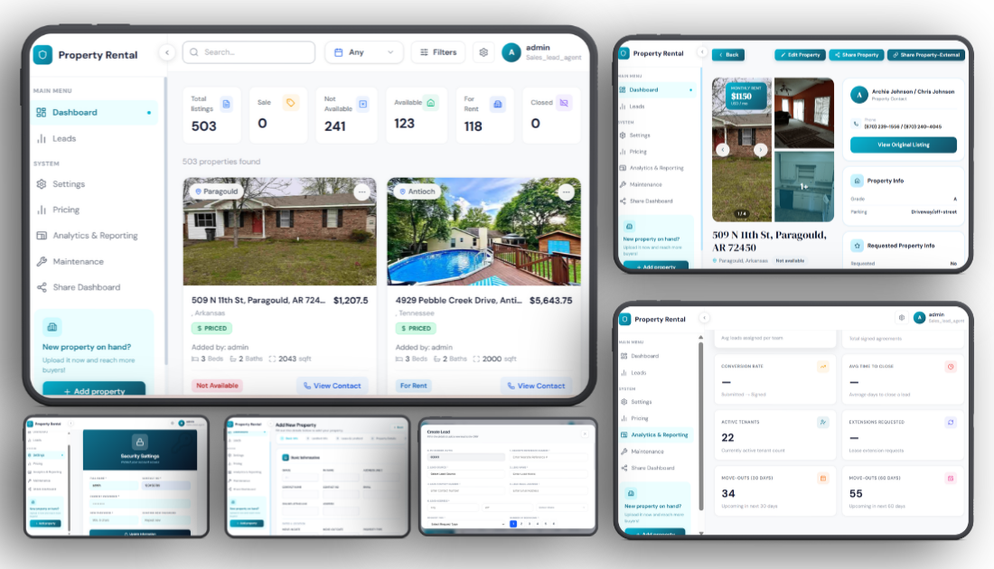 Property Rental Portal